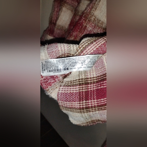 Plaid red shacket by zara size XS - Picture 8 of 13